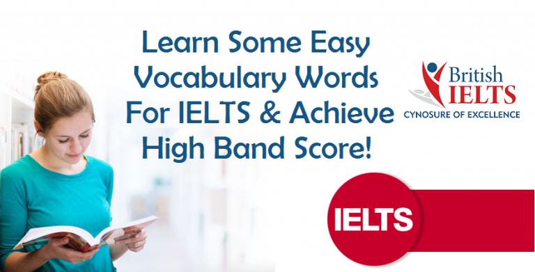 Easy Vocabulary Words For Ielts