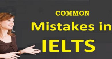 common mistakes in ielts exam